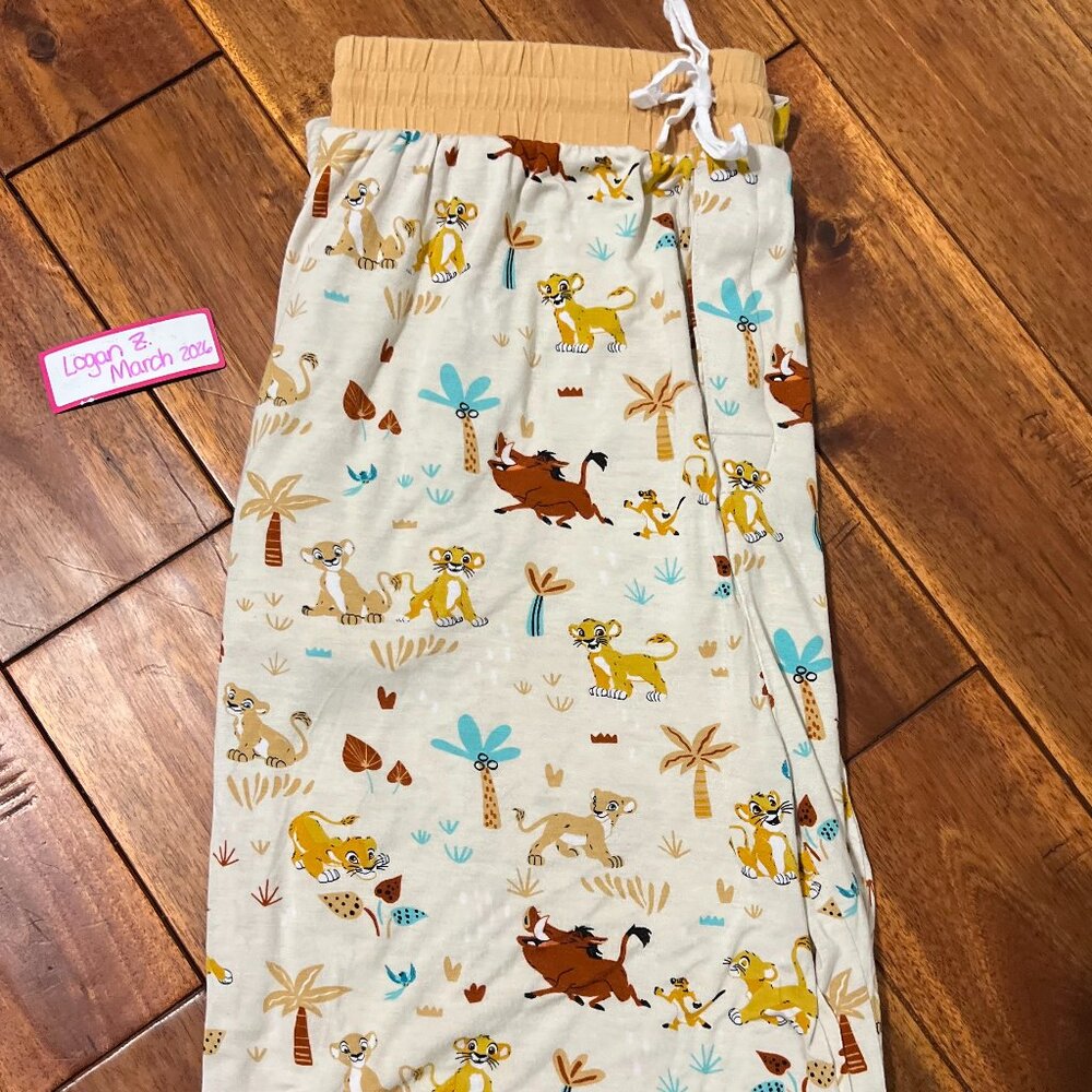 Little Sleepies OG Lion King Men's Large Pajama Pants